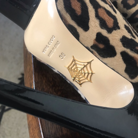 NEW CHARLOTTE OLYMPIA LEOPARD CALF HAIR ANKLE BOOT - Picture 6 of 8